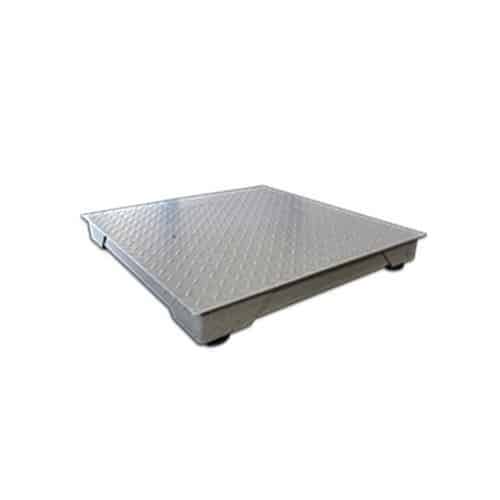 2 Ton Industrial Digital Platform Scale 1.5m x 1.5m, stainless steel base designed for heavy loads and precision weighing.