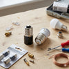 E27 Screw to B22 Bayonet Lamp Base Adapter