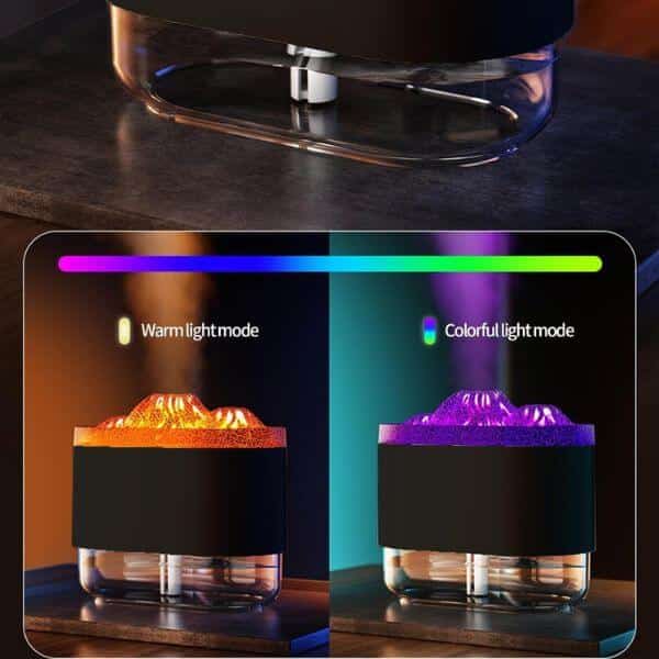 Volcano Flame Air Diffuser Humidifier image 2