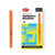 Pack of 12 Vivid Same Colour Highlighters Orange packaging and highlighter pen in vivid orange color.