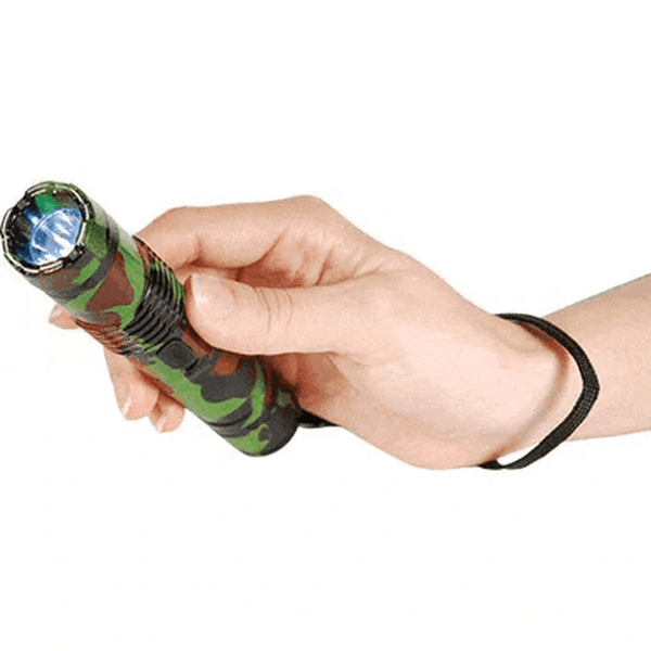 Perfect Dealz Million Volt Tactical Rechargeable Stun Gun Flashlight with Laser
