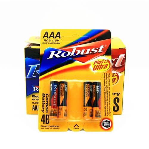 Perfect Dealz Robust Batteries AAA 1.5V 4 Pieces