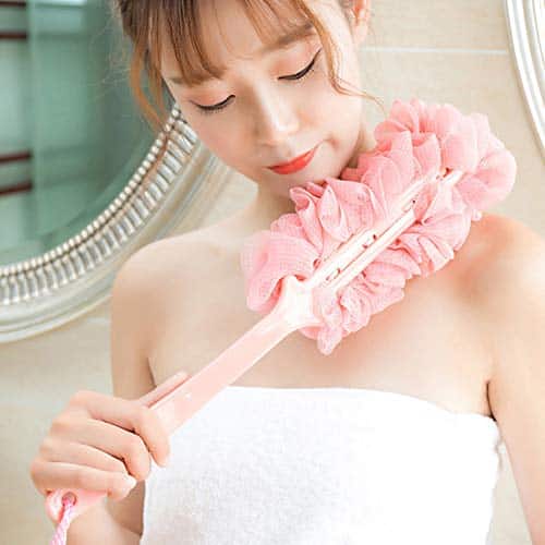Perfect Dealz Soft Back Scrubber Sponge Shower Brush for Body