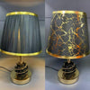 Black Shade Table Lamp with Base image 0