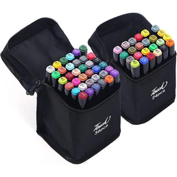 24PCS Sketch Art Markers for Kids image 1