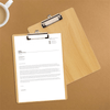 A4 Wooden Clipboard image 0