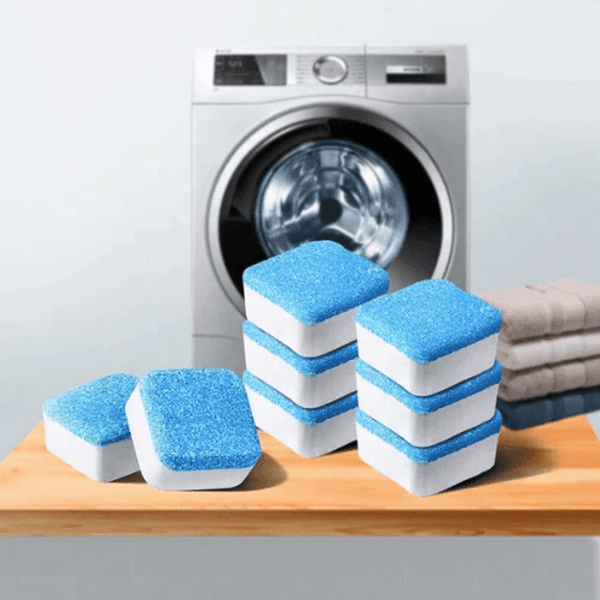 Perfect Dealz 12-Piece Effervescent Washing Machine Cleaning Blocks for Easy Maintenance