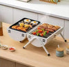 Portable Charcoal Grill Heat Source Double Sided Barbecue image 0