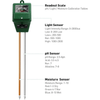 3-in-1 Soil Meter for Moisture, Light, and pH image 2