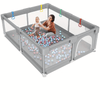 Perfect Dealz Portable Toddler Playpen with Breathable Mesh Sides