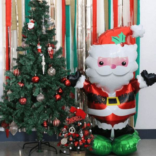 Giant Air-Filled Santa Balloon ? 1.1m image 0