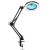 Adjustable Folding Led Desk Lamp Magnifier image 1