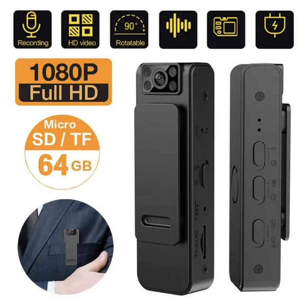 Perfect Dealz Wearable Body Spy Camera