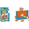 Kids Brick Game with colorful bricks and challenge wall for family fun and skill development.