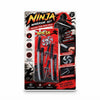 Pretend Play Ninja Warrior Toy Weapon Set featuring realistic ninja accessories for imaginative play and action adventures.