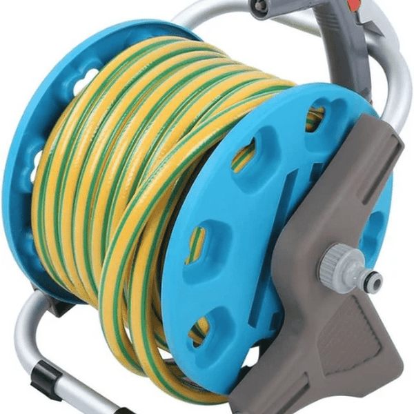 15m FlexiFlow Garden Hose Reel Set image 3