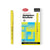 Pack of 12 Vivid Same Colour Highlighters Yellow with vibrant yellow pen and packaging.