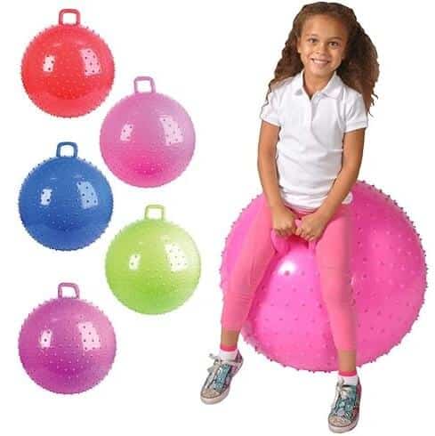 Inflatable Sit and Bounce Hop Ball for Kids image 0