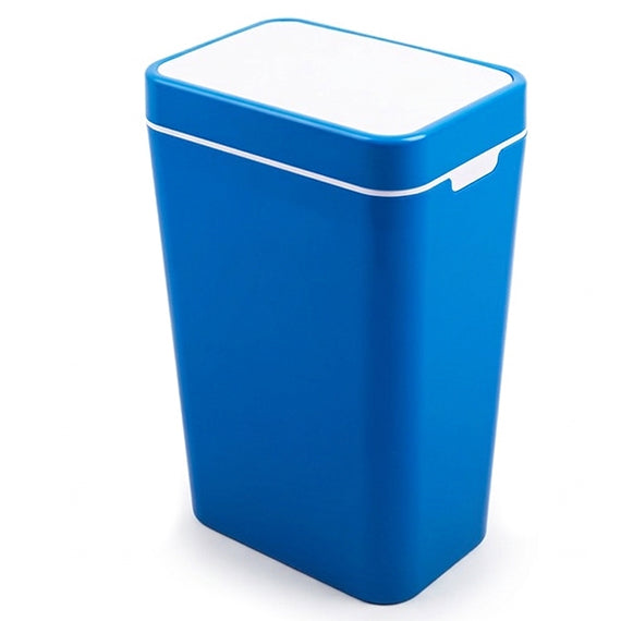 8L Slim Trash Can with Lid
