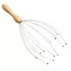 Wire Head Massager With Wood Handle image 0