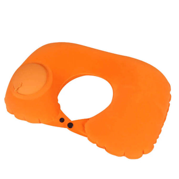 Air Pump U-Shape Washable Inflatable Travel Neck Pillow image 7