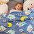 Perfect Dealz Glow in The Dark Owl Throw Blanket