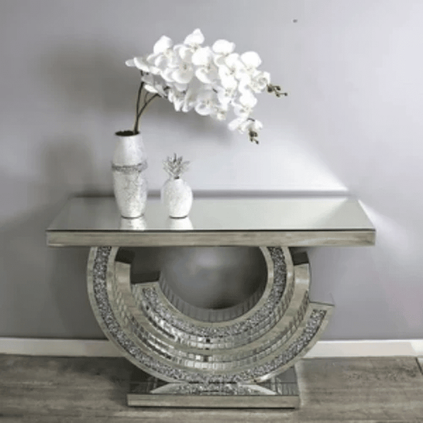 Perfect Dealz Diamond Mirror and Console Set