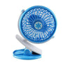 Mini Rechargeable Fan – Portable USB Personal Cooling in blue color, perfect for on-the-go cooling and personal comfort.