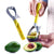 5 in 1 Avocado Tool for slicing, pitting, and scooping avocados, perfect for effortless kitchen prep.