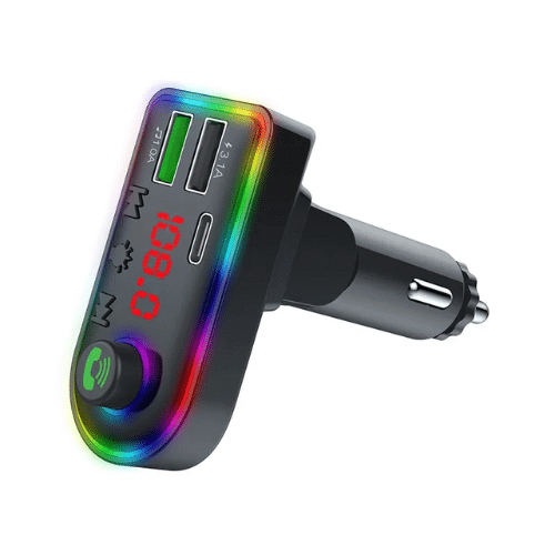 Perfect Dealz Wireless FM Transmitter with 3.1A Fast Charging