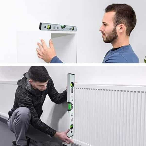 400mm Magnetic Aluminum Alloy Spirit Level Ruler image 0