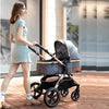 Adjustable High View Baby Stroller Carriage image 0