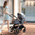 Adjustable High View Baby Stroller Carriage image 0