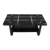 Perfect Dealz Edge Black Coffee Table with Storage