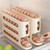 Perfect Dealz Self-Rolling Fridge Egg Tray for Space-Saving Storage