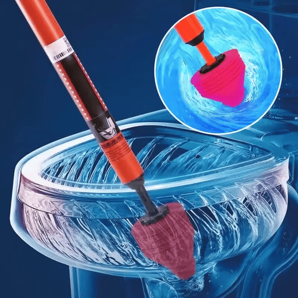 High Pressure Toilet Plunger Clog Remover image 3