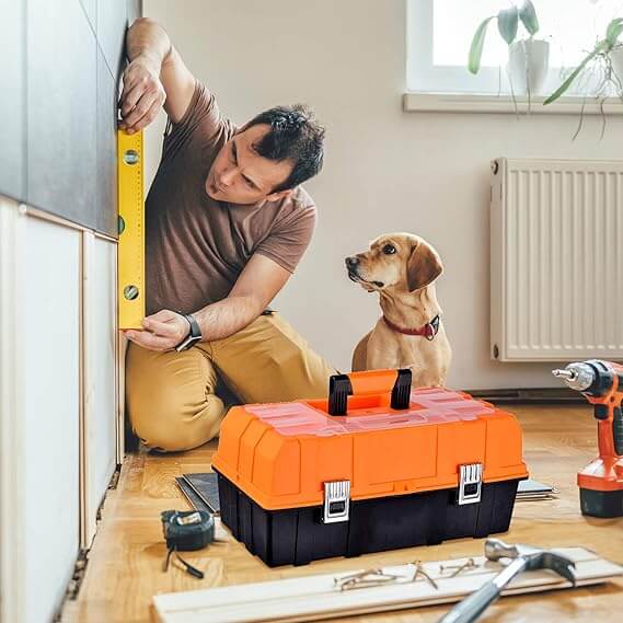 Perfect Dealz Three Layer Folding Hardware Tool Box 18CM