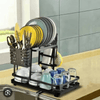 Perfect Dealz Foldable Aluminum Dish Drying Rack