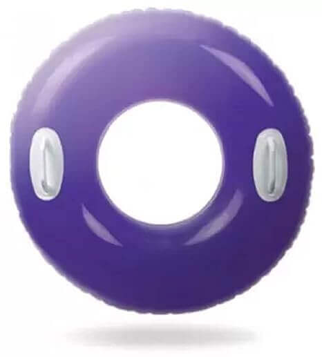 Inflatable Swim Ring Tubes with Handles image 1
