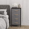Perfect Dealz 4 Layer Fabric Storage Chest of Drawer