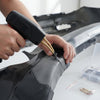 Using the Hot Stapler Plastic Repair Kit with 1200PCS Staples to repair a damaged plastic component.