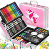 Perfect Dealz 145-Piece Deluxe Art Set with Aluminium Case