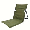Ultra-Lightweight Folding Portable Camping Chair in green, perfect for camping, picnics, and outdoor events.
