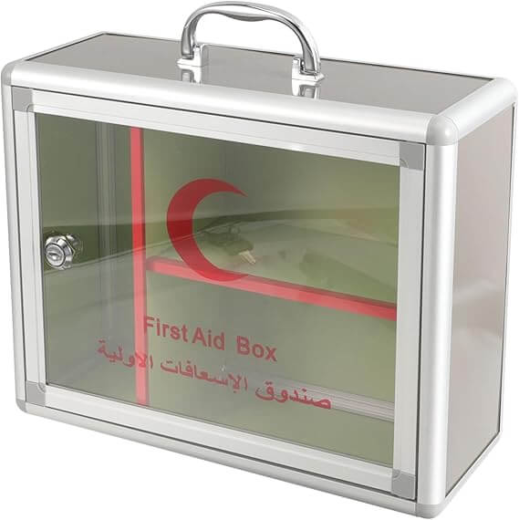Perfect Dealz Aluminum First Aid Box