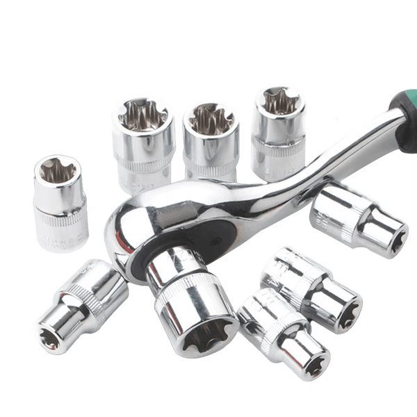 Perfect Dealz 14 Piece Auto Repair Wrench Head Torx Socket Set