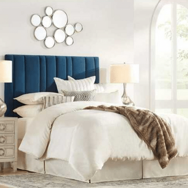 Perfect Dealz Serina Velvet Contemporary Bedroom Headboard
