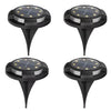 4PCS Outdoor Solar Light RGB Light image 1