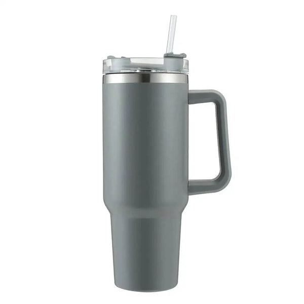 Perfect Dealz Stainless Steel Vacuum Flask with Straw 900ml