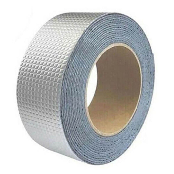 Perfect Dealz 5cm x 2.5m Waterproof Aluminum Butyl Foil Tape