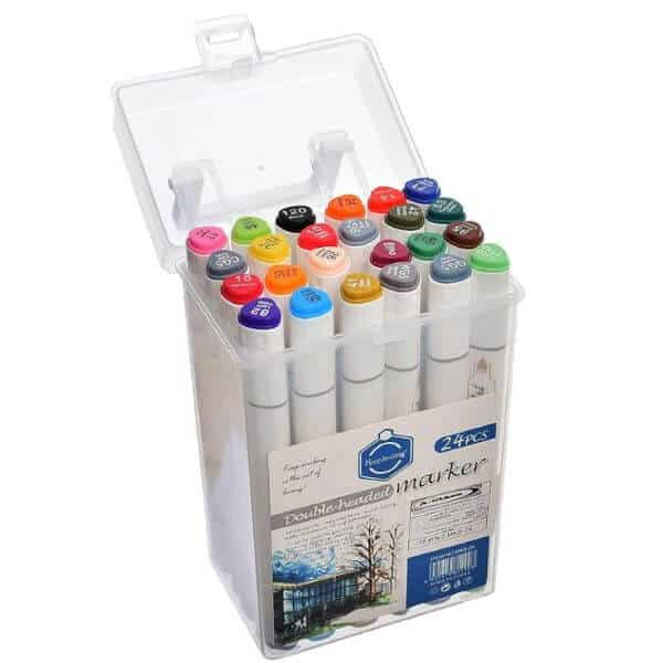 24PCS Waterproof Sketch Marker for Kids image 1